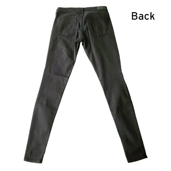 AG Adriano Goldschmied The Absolute Legging Extreme Skinny Black Size 26R - Picture 3 of 16
